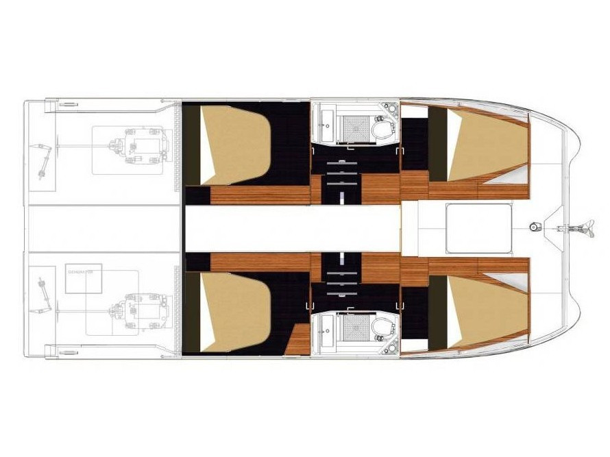 Yacht FOUNTAINE PAJOT - MY 37 "Mare Tortuga"