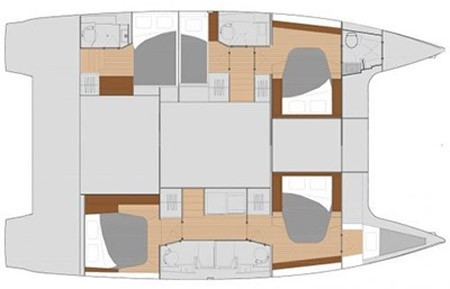 Yacht FOUNTAINE PAJOT - Saona 47 "Aqua Spirit"