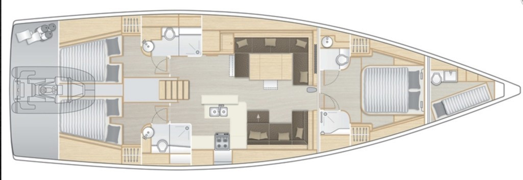 Yacht HANSE - 458 "Kalimera"