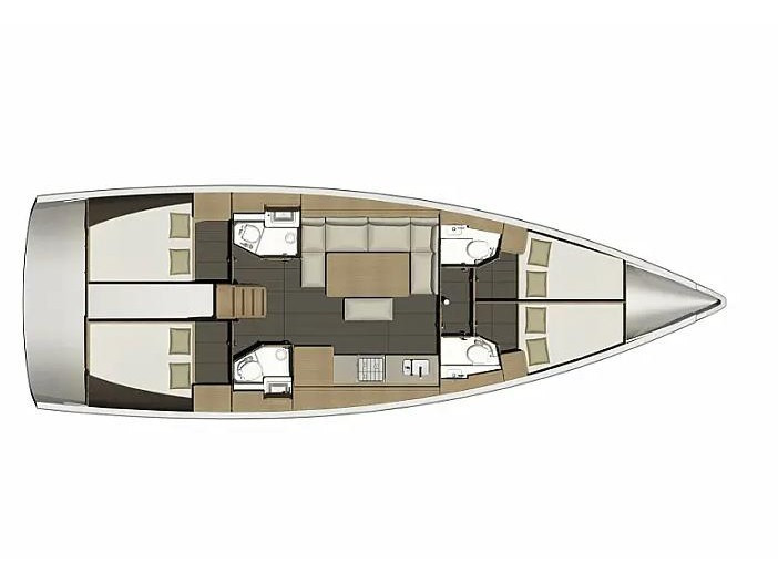 Yacht DUFOUR - 460 Grand Large "Divina"