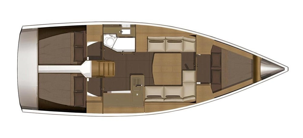 Yacht DUFOUR - 382 Grand Large "Barka"