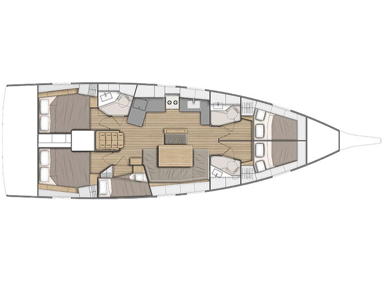 Yacht BENETEAU - Oceanis 46.1 "Ilia"