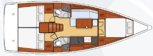 Yacht BENETEAU - Oceanis 38.1 "La Rose"