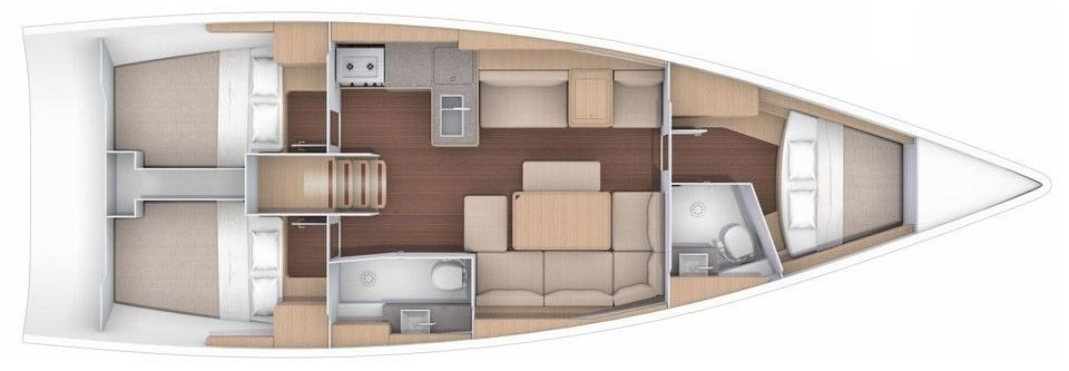 Yacht DUFOUR - 412 Grand Large "Altair"