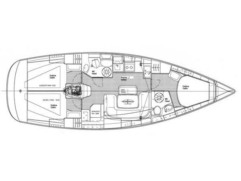 Yacht BAVARIA - 39 Cruiser ""