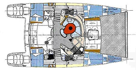 Yacht FOUNTAINE PAJOT - Belize 43 ""