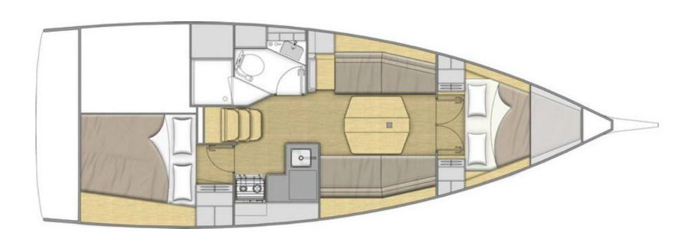 Yacht BENETEAU - Oceanis 34.1 "Ka Nani"