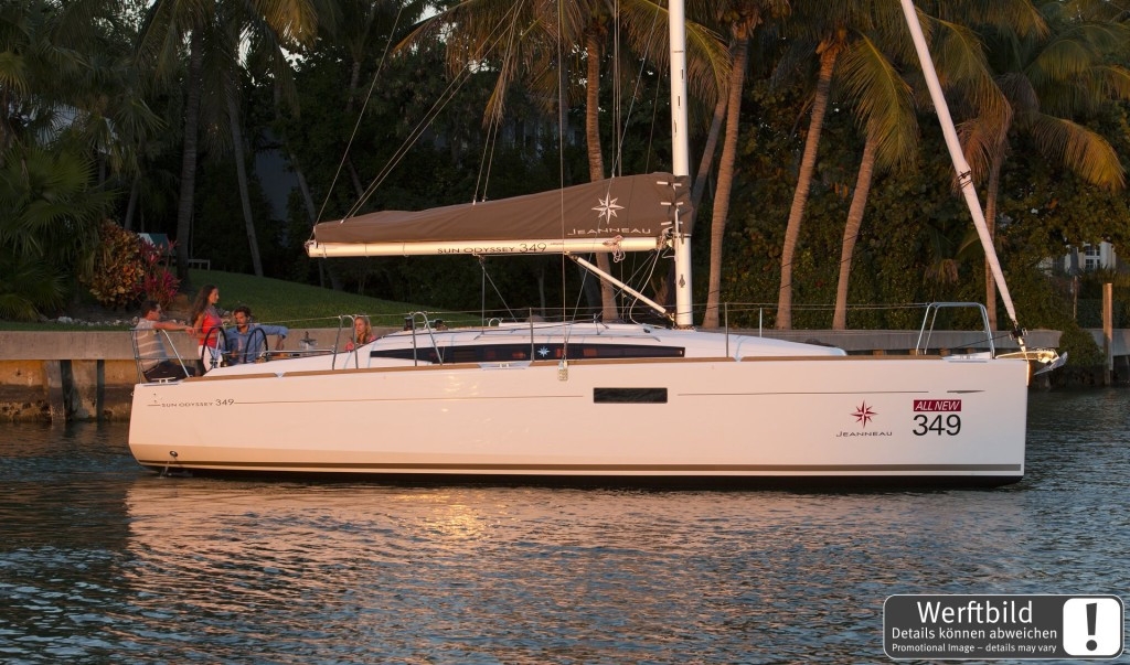 Yacht JEANNEAU - Sun Odyssey 349 "Anastasia"