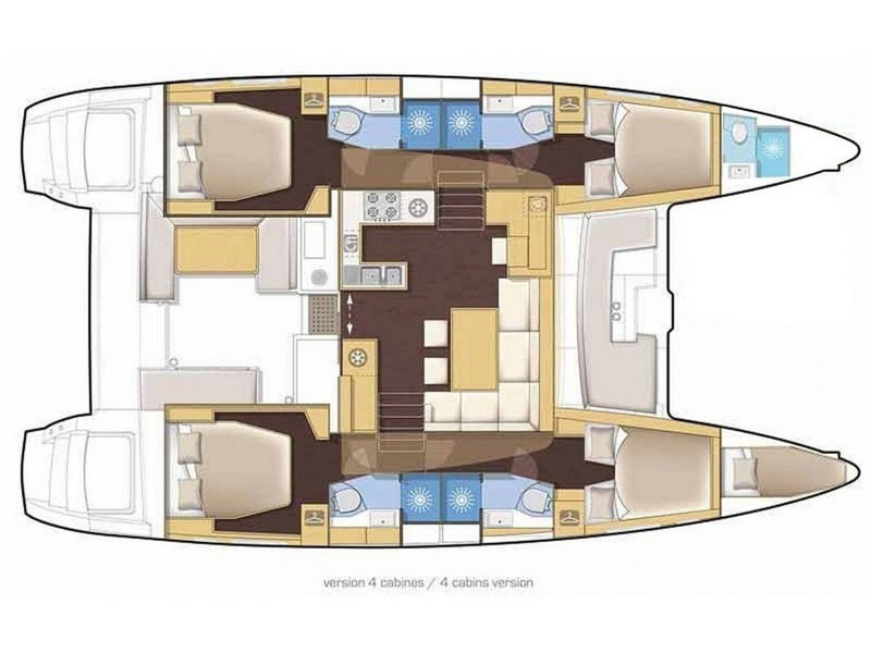 Yacht LAGOON - 46 "Adrion"