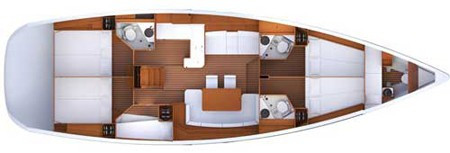 Yacht JEANNEAU - 53 "Tina"