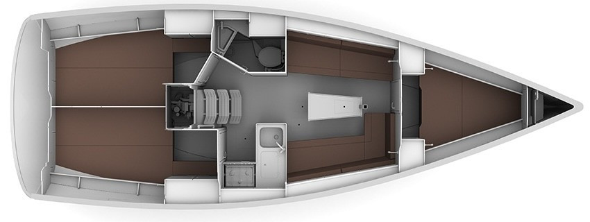 Yacht BAVARIA - Cruiser 34 "Arizona"