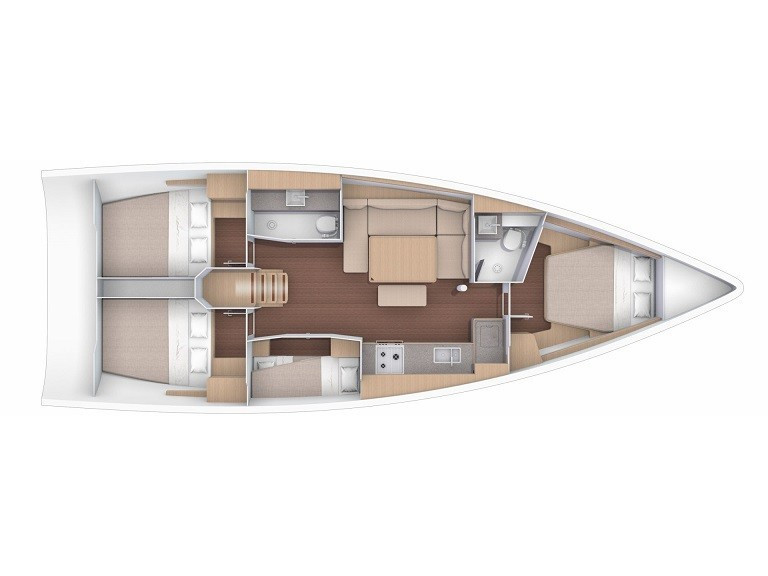 Yacht DUFOUR - 430 Grand Large "Esperanza"