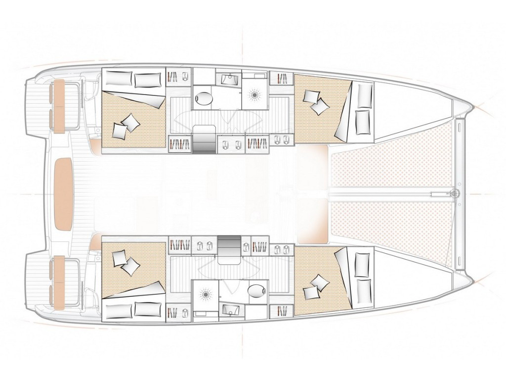 Yacht EXCESS-CATAMARANS - 11 "Yellow Bird V"