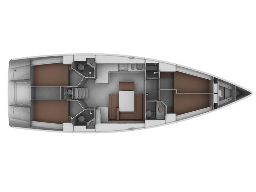 Yacht BAVARIA - Cruiser 45 "Saffron"