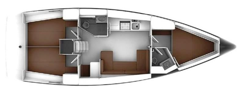 Yacht BAVARIA - Cruiser 41 "Hermes"