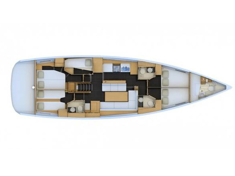 Yacht JEANNEAU - 54 "Duca del Sale"