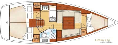 Yacht BENETEAU - Oceanis 34 "Fun Five"