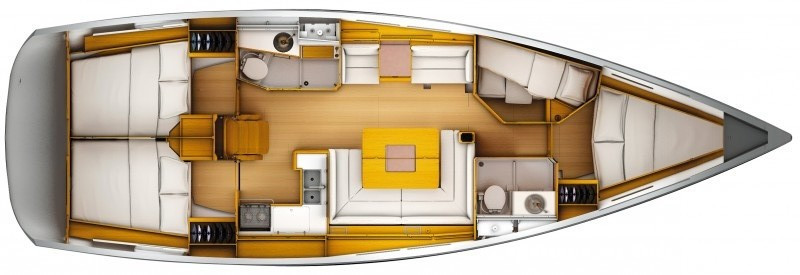 Yacht JEANNEAU - Sun Odyssey 449 "Cherry"