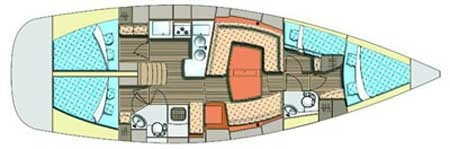 Yacht ELAN - 434 Impression "Alboran XXVI Piñacolada"