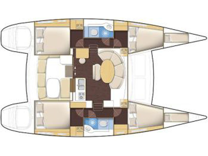 Yacht LAGOON - 380 S2 "Dido"