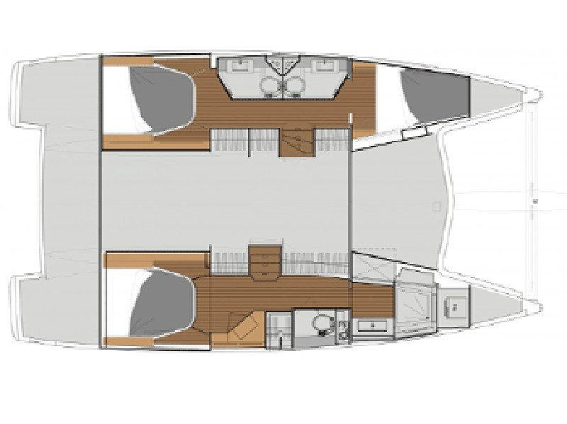 Yacht FOUNTAINE PAJOT - Lucia 40 "Lagrado II"
