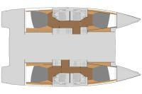 Yacht FOUNTAINE PAJOT - Astrea 42 "Marguerite"