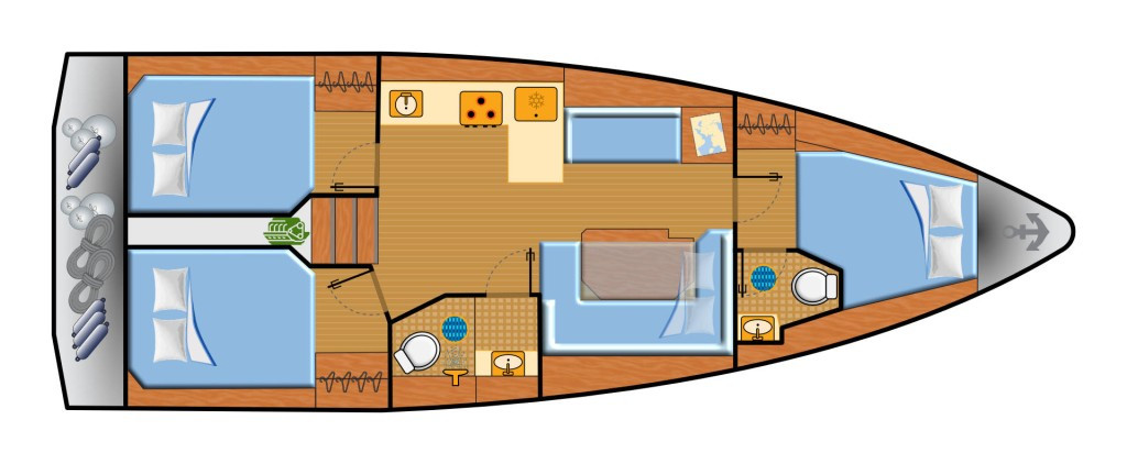 Yacht BAVARIA - C38 "Williams"