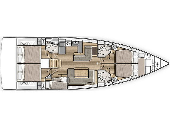 Yacht BENETEAU - Oceanis 51.1 "Aloha"