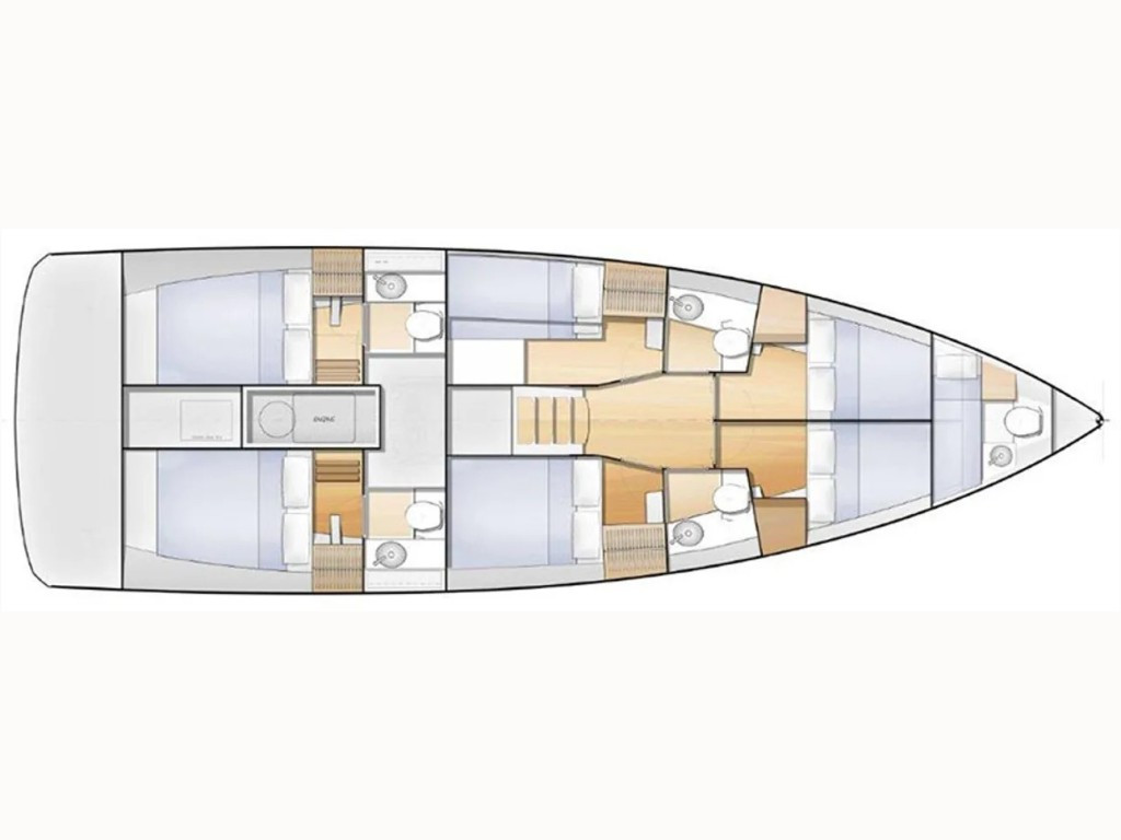 Yacht JEANNEAU - Sun Loft 47 "Sea Eagle"