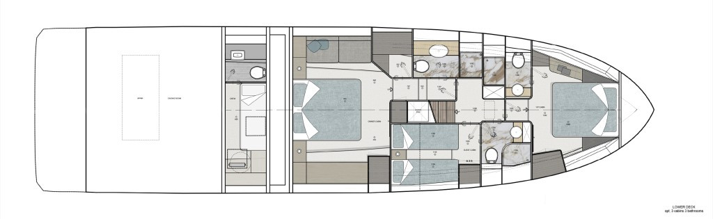 Yacht GREENLINE - 58 Fly "Seven Seas"