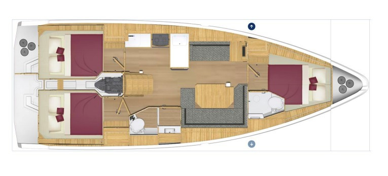 Yacht BAVARIA - C38 "Sunny Day"