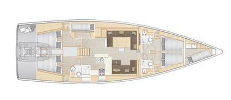 Yacht HANSE - 588 "Citrus"