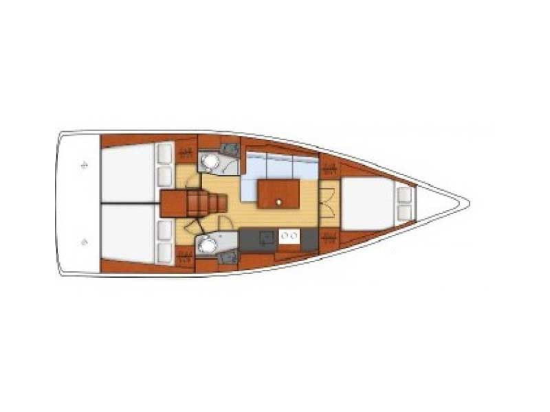 Yacht BENETEAU - Oceanis 38.1 "Hydra"