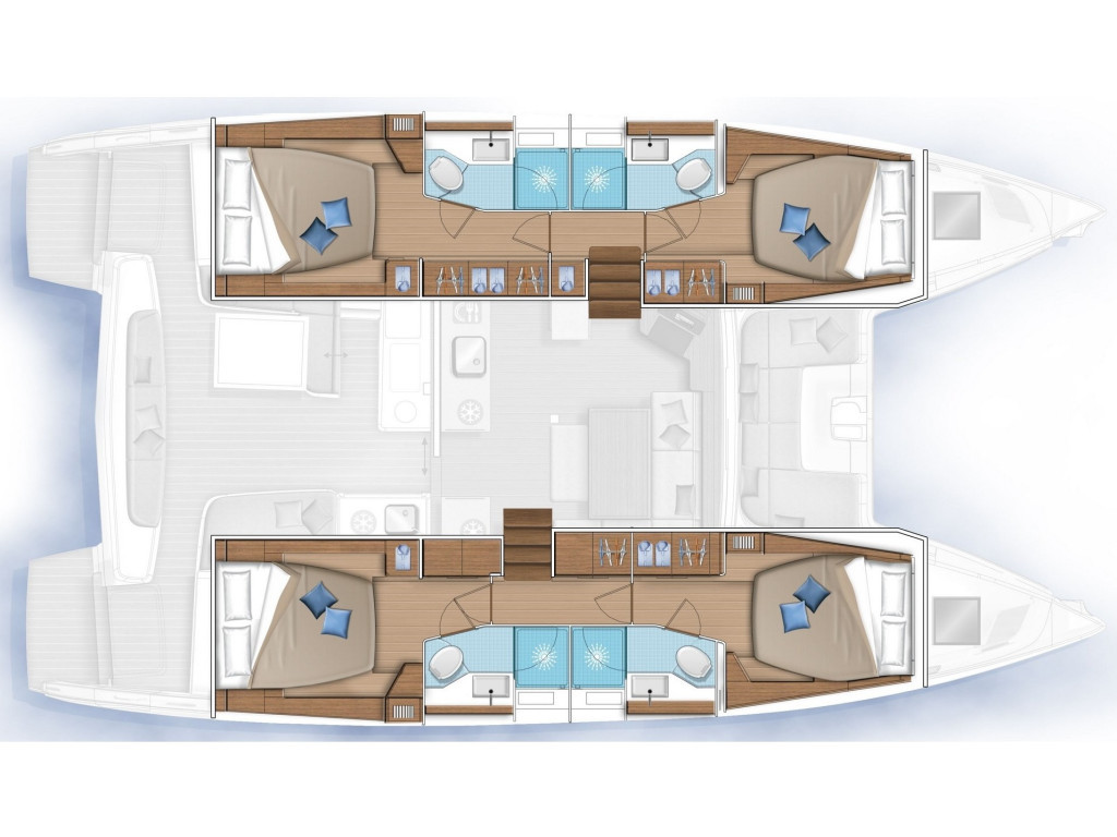 Yacht LAGOON - 46 "Active Cruises"