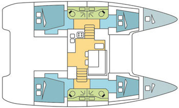 Yacht LAGOON - 40 "Sailor Moon"