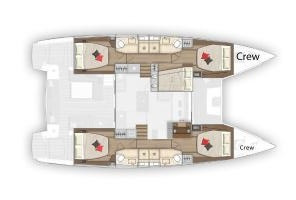 Yacht LAGOON - 50 "Princess Kiss"