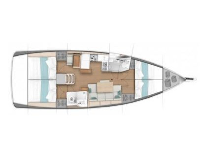 Yacht JEANNEAU - Sun Odyssey 440 "Erminia"