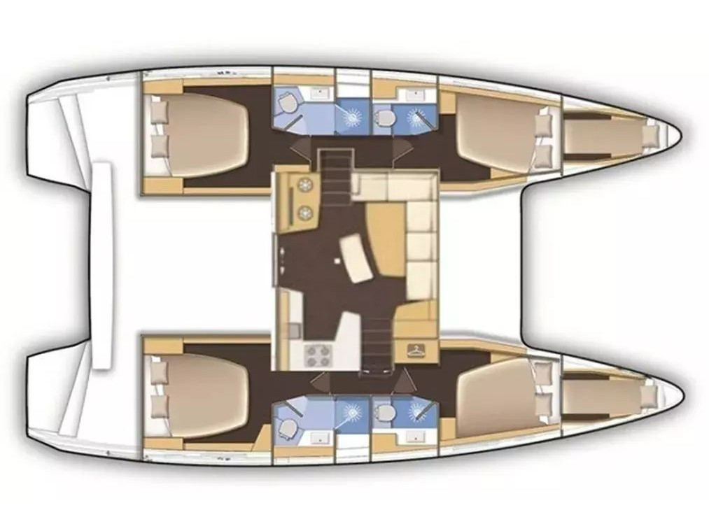 Yacht LAGOON - 46 "Bula"