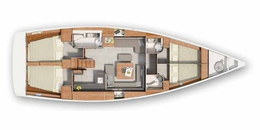 Yacht HANSE - 455 "Sea Legend"