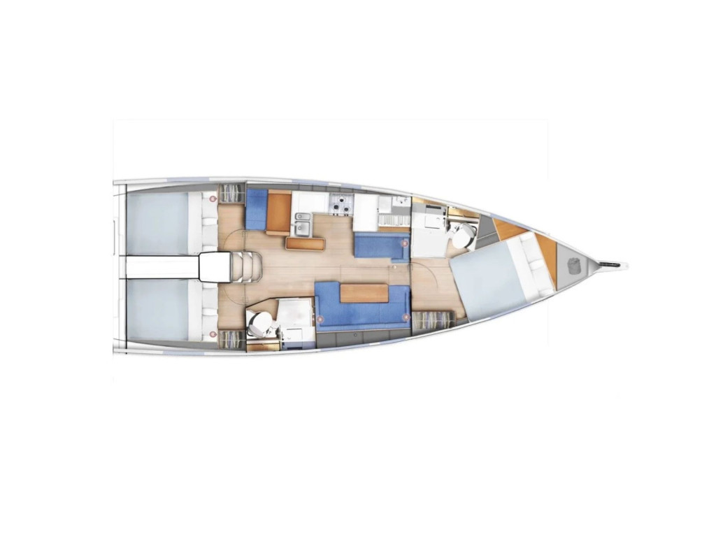 Yacht JEANNEAU - Sun Odyssey 410 "Teti"