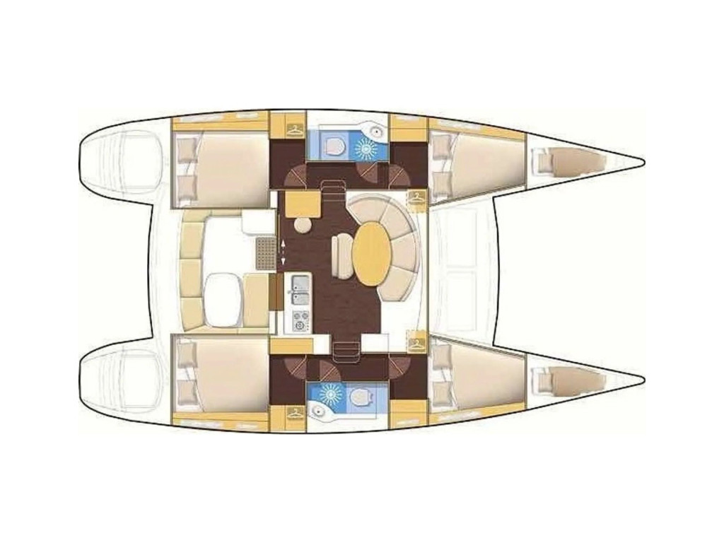 Yacht LAGOON - 380 S2 "Ploto"