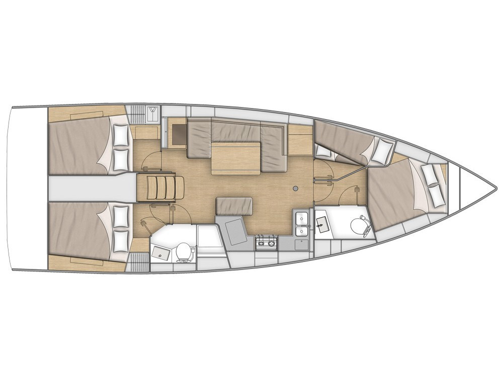 Yacht BENETEAU - Oceanis 40.1 "Surya"
