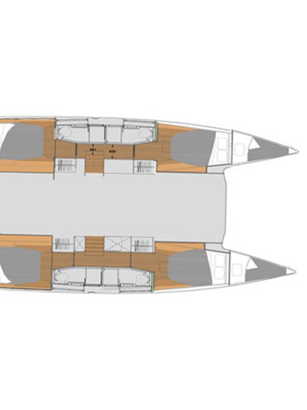 Yacht FOUNTAINE PAJOT - Elba 45 "Kon-tiki"