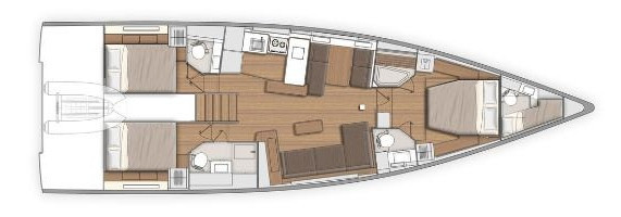 Yacht BENETEAU - First 53 "Extra mile"