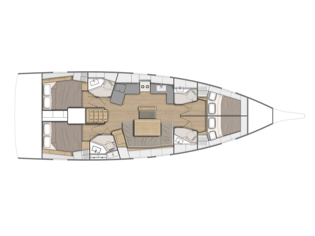 Yacht BENETEAU - Oceanis 46.1 "Stream"