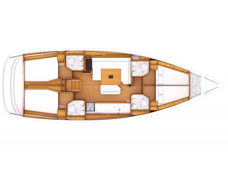 Yacht JEANNEAU - Sun Odyssey 469 "Lemon"