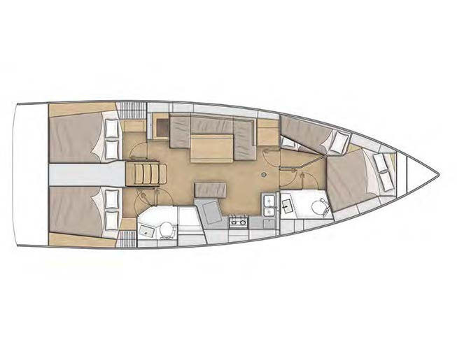 Yacht BENETEAU - Oceanis 40.1 "Lol"