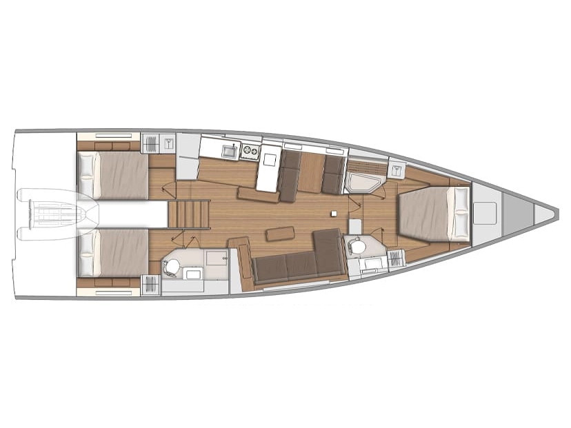 Yacht BENETEAU - First 53 "Titanium Star"