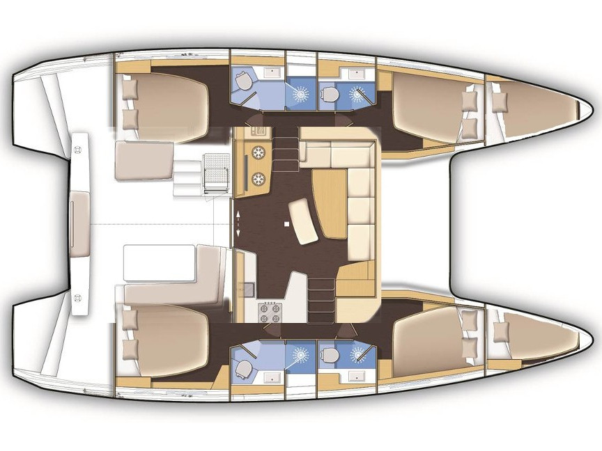 Yacht LAGOON - 42 "Alchemy"