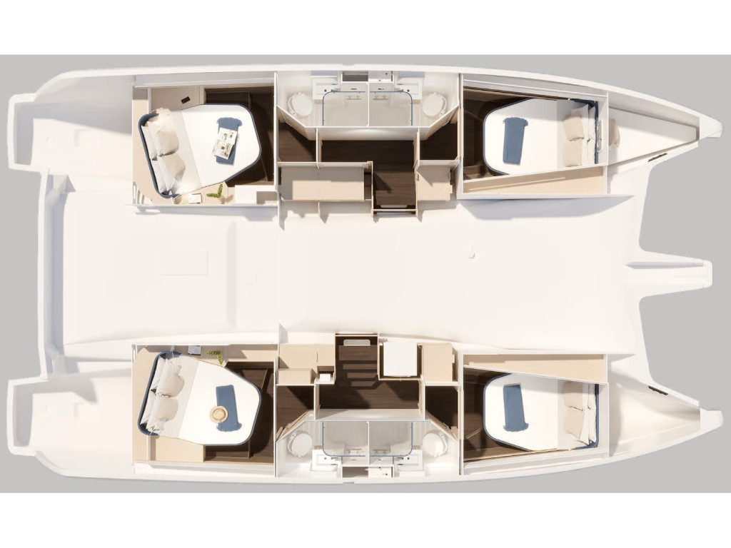 Yacht FOUNTAINE PAJOT - 44 ""